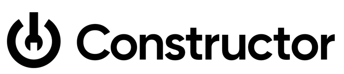 Constructor black isologotype safezone